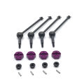 Metal Upgrade Front and Rear Propshaft 12mm Adapter For Wltoys 144001 144002 144010 124016 124017 124018 124019 RC Car Parts.