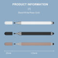 2 in 1 Stylus Pen for Mobile Phone Tablet Drawing Pen Capacitive Pencil Universal Touch Screen Pen for iPhone Pad Android Xiaomi. 