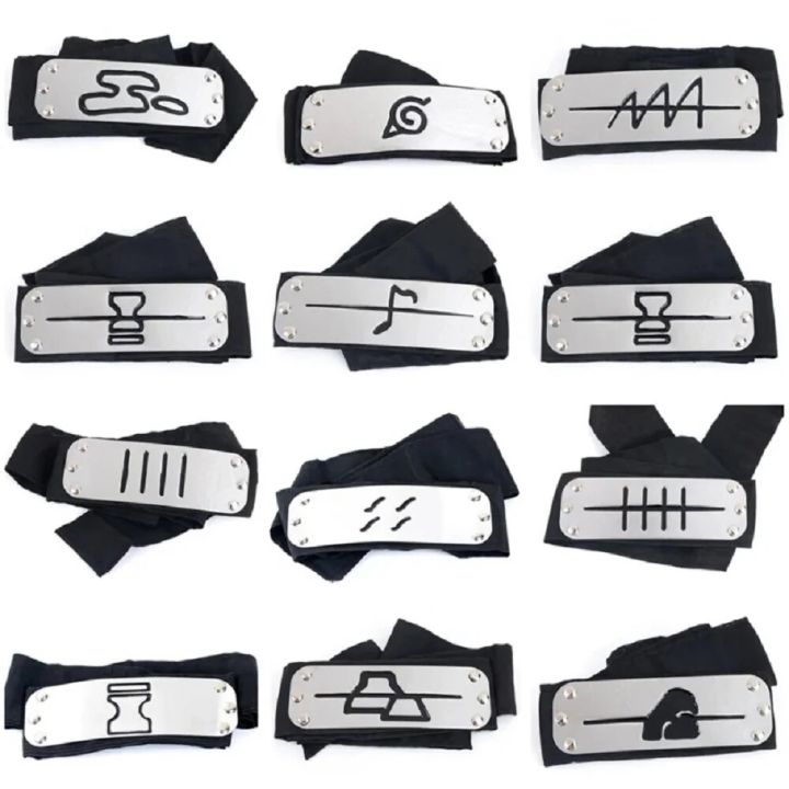 Ninja Headband Rebel Leaf Naruto Forehead Protector Coslapaly Anime Peripheral