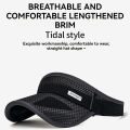 GTUBIKE Stretchy Visor Long Brim Empty Top Hat Summer UV Protection Men Sun Hats Cycling Running Sports Golf Visor Cap.