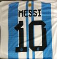 Argentina Shirt Home Messi Shirt Messi 10 2022/2023. 