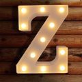 Alphabet Letter LED Light Outdoor Home Decor And Club Wedding Wall Decor. 
