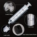 2/5pcs Luer Lock Syringes 3ml 5ml 10ml 20ml 30ml 50ml 100ml Plastic Syringe Hydroponics Nutrient Syringe Tools Sampler. 