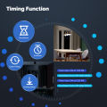 MOES Smart Light Switch EU WiFi Tuya Matter, Works with Alexa   HomeKit SmartThings, App Voice Remote Control lightify. 