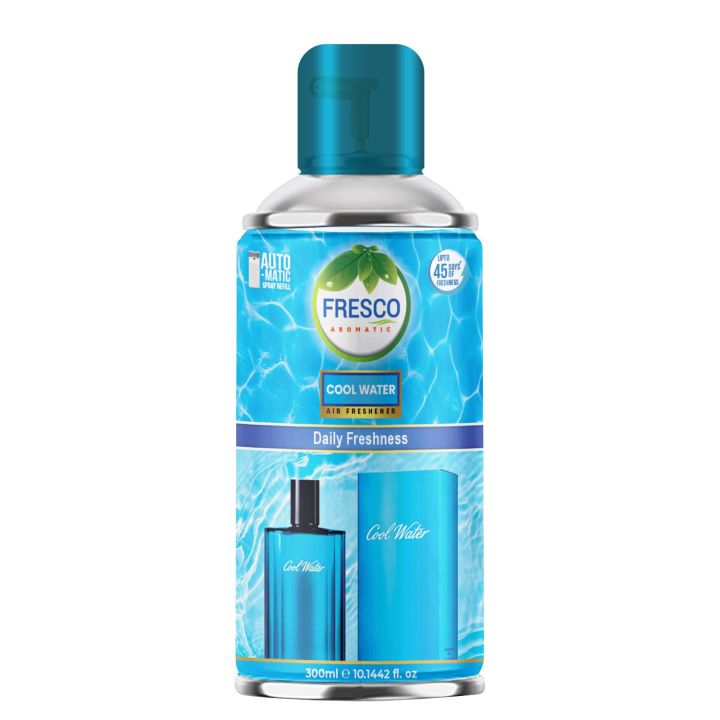 Fresco Air Freshener For Auto Dispanser 300ml Cool Water