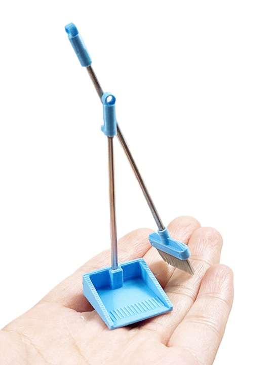 1set%201/12%20Scale%20Miniature%20Doll%20House%20Cleaning%20Tools:%20Tiny%20Broom%20And%20Dustpan%20Model,%20Sanitation%20Decoration%20Accessories%20For%20Bathroo%20-%20Image%203