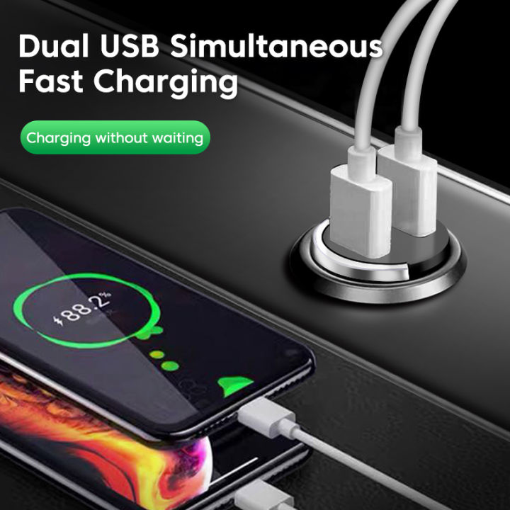200W%20Dual%20USB%20Car%20Charger%20Pull%20Ring%20Fast%20Charging%20Car%20Phone%20Charger%20Adapter%20For%20Xiaomi%20Samsung%20Mini%20Car%20Charger%20-%20Image%205