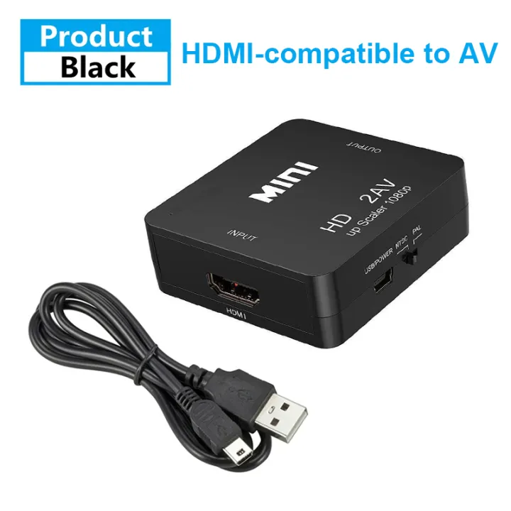 HDMI-compatible%20To%20AV%20RCA%20Adapter%20Converter%201080P%20Box%20RCA%20AV%20CVSB%20LR%20Video%20Composite%20AV%20Scaler%20Converter%20For%20PC%20HDTV%20Projector%20-%20Image%207