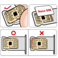 Usim 4G Pro Perfect Solution For Apple phone 13/12/11/PROMAX/XR Ultra Smart Decodable Chip to SIM Card. 