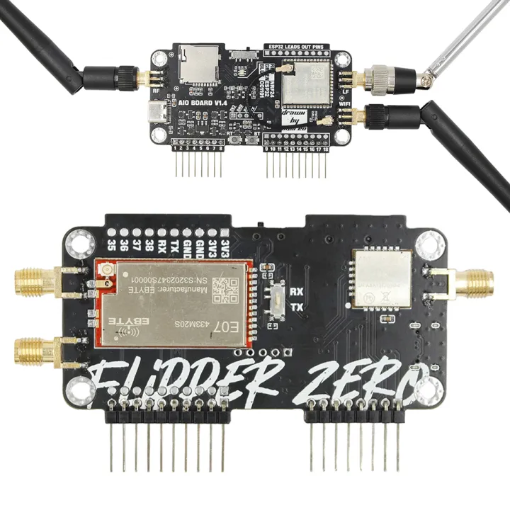 For Flipper Zero 3 in 1 2.4G Module Expansion WiFi NRF24 + ESP32 ...