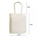 White Colour - Raw fabric Tote Bags For Women. 