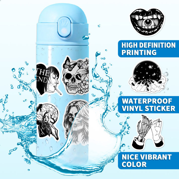 Gothic%20Stickers,%2050%20Pcs%20skull%20Vinyl%20Sticker%20Pack,%20Waterproof%20Skeleton%20Stickers%20for%20Laptops,%20Water%20Bottles,%20Phone%20Case%20-%20Image%204