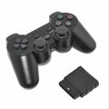 Twin Vibration Analog 2.4GHz Wireless Controller Joystick for PlayStation 2 / PS2 / PS1 / PSX. 