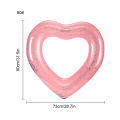 Inflatable Pool Floats Love Tube Rings, Love Pool Tubes, Floaties Toys, Beach Swimming Party Toys for Kids and Adults. 