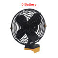 6 Inches Camping Fan 10000/20000mAh Outdoor Fishing Wireless Desktop Portable Metal Fan Strong Wind Fan FIt Dewalt 18V Battery. 