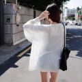 Grace_chili 8299 Korean fashion light thin comfortable coat (white) *** ready to ship ***. 