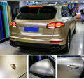 Premium Matte Champagne Gold Metallic Vinyl Wrap Film Roll Self Adhesive Decal Sticker Vehicle Car Wrapping Foil. 