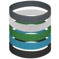 1pc one life one chance silicone bracelet  wristband. 