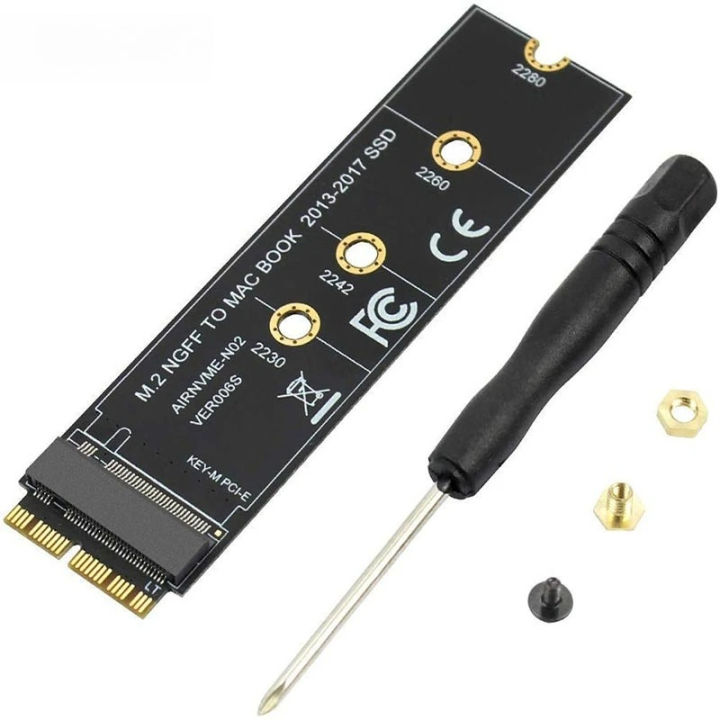 M.2%20NVME%20Protocol%20To%202013-2017%20for%20MacBook%20Air%20Pro%20SSD%20Adapter%20Cards,%20PCIE%203.0,%20A1465,%20A1466,%20A1398,%20A1502%20Adaptador%20Ssd%20-%20Image%202