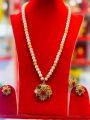Nawaratna Moti Set With Gold Plated Ball Necklace for Women. 