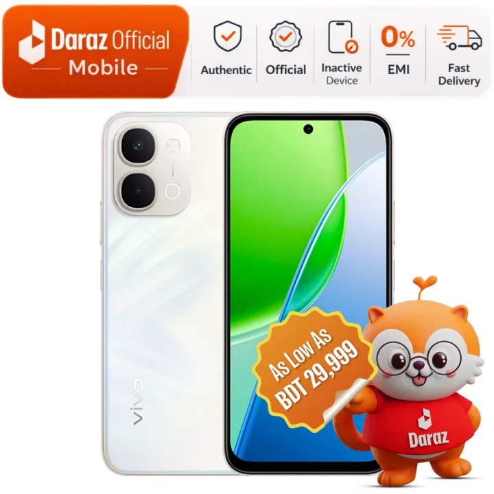 Vivo Y31d 8GB/128GB | 7200mAh Battery | Snapdragon Processor | Official