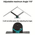 for Starlink Gen 3/Standard 4/4X roof mounting bracket,120°adjustable pivot installation, heavy-duty pole and pipe adapter.