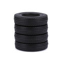 RCXAZ RC Trailer Auto Parts 85mm  Wheel Tire For 1/14 Tamiya Tractor Truck RC Climb Trailer Tractor Tire Accessories. 