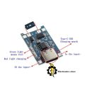 2 pic TP4056 Type-c USB 5V 1A 18650 Lithium Battery Charger Module Charging Board with Dual Protection Functions. 