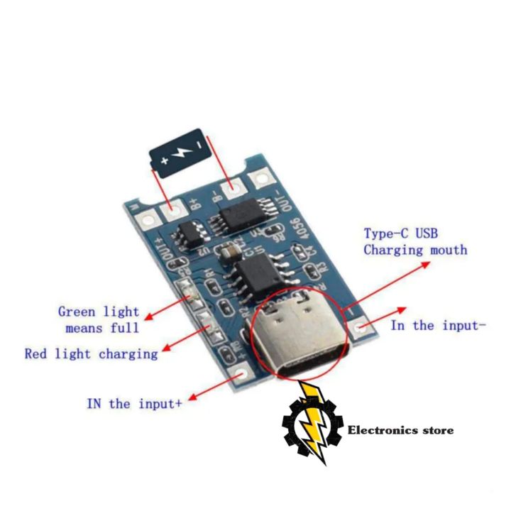 2%20pic%20TP4056%20Type-c%20USB%205V%201A%2018650%20Lithium%20Battery%20Charger%20Module%20Charging%20Board%20with%20Dual%20Protection%20Functions%20-%20Image%202