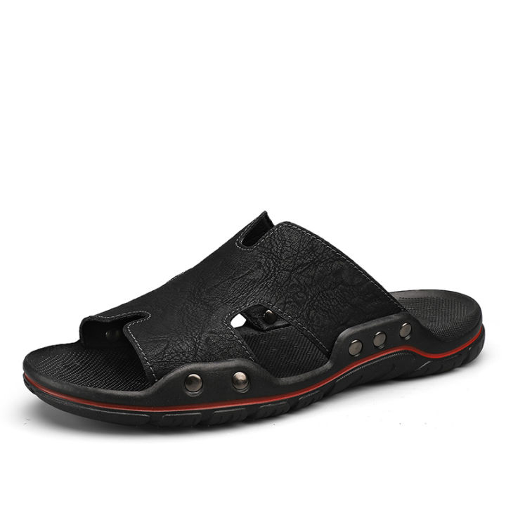 Summer%20Men%20Slippers%20Genuine%20Leather%20Breathable%20Clogs%20Sandals%20Beach%20Classics%20Leather%20Slides%20Outdoor%20Flip%20Flops%20Plus%20Size%20Men%20Shoe%20-%20Image%207