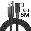 Accessories For Meta Oculus Quest 2 Quest2 Link Cable Smart 3D VR Glasses Virtual Reality USB A To Type C 3 5M 6M Headset Helmet. 