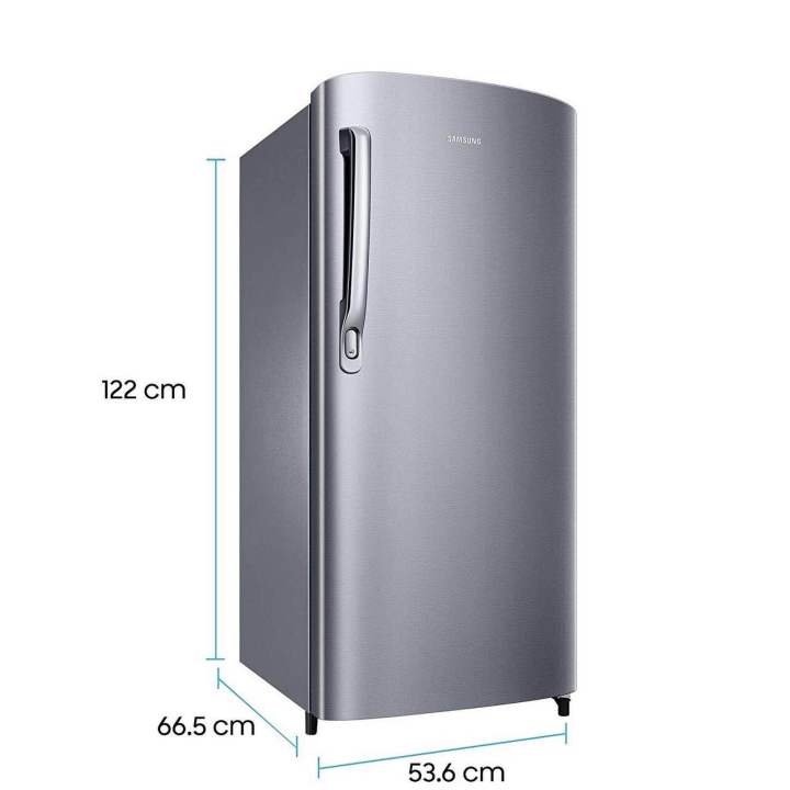 SAMSUNG%20RR20C2412S8%20192%20Litres%20Inverter%20Single%20Door%20Refrigerator%20Elegant%20Inox%20Silver%20-%20Image%203