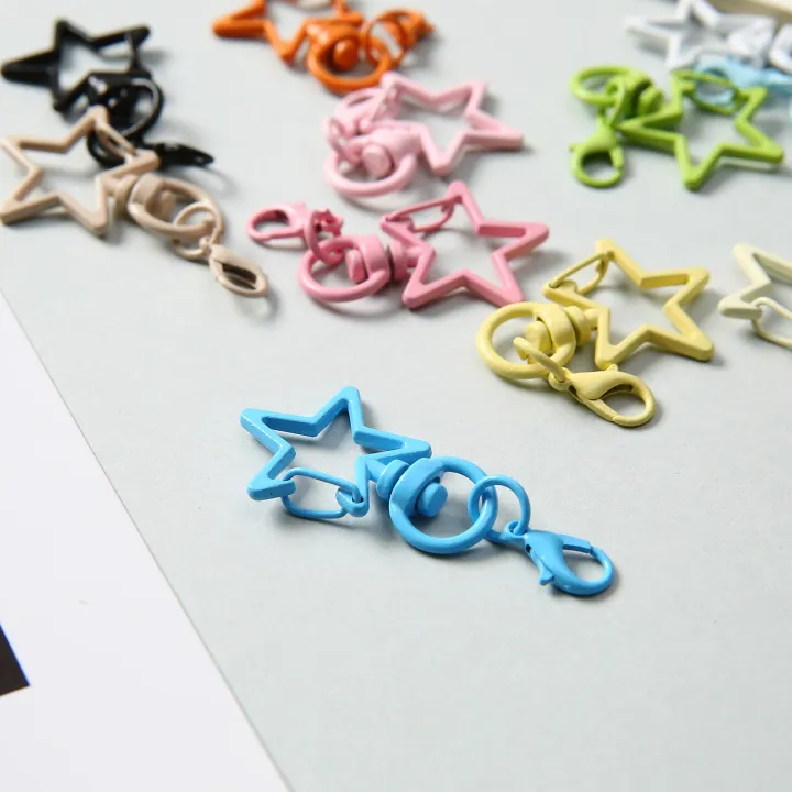 5/50/100%20pcs%20Colorful%20Key%20Chain%20Clasp%20Keyrings%20Big%20Lobster%20Clasp%20Hooks%20Keyfob%20Keychain%20for%20DIY%20Jewelry%20Making%20Supplies%20Wholesale%20-%20Image%203
