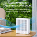 Mini Desktop Air Purifier HEPA Filtered Car Air Purified Air with Fragrance Negative Ion Purifier.