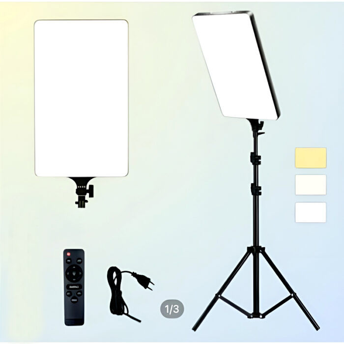 Leds Panel 19 Inch RL-19 Studio LED Rectangular Light Panel – Adjustable Color Temperature ...