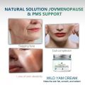 50g Yilest Hormone Yam Cream Wild Yam Balancing Natural Organic Yam Facial Firming And Aging Moisturizing Cream Skin Care. 