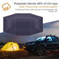 Car Sunshade, Roof Sunshade, Outdoor Parking Shed, Folding Rainproof and Rain Proof Small Car SUV Umbrella Style Car Tent. 