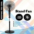 High Speed 16 Inch Stand Fan 5 Blade. 