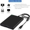 LJIAL USB Floppy Disk Reader Drive,3.5" Portable External 1.44MB FDD Diskette Drive for Windows 11/10/8/7/XP/Vista PC Laptop Mac.