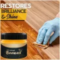 Beeswax Furniture Polish 85ml / Beewax Wood Polish & Shiner / Wooden Table, Chair, and Floor Cleaner Bees Wax. 