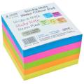 Pack of 100 Creative Sticky Notes Collection - Fun, Functional and Colorful Pads. 