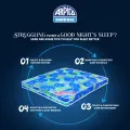 Arpico New Super Cool Double Layer Quilted Cover Mattress. 