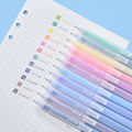 24/12PCS/Box Color Gel Pen Refill Set Kawaii 0.5mm Candy Colors Ballpoint Pens Student Office Writing Pens School Stationery. 