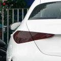 Car Headlight Sticker Perforated Vinyl Wrap Waterproof Anti-scratch Sticker with Adhesive Diy Protective Film Auto Accessories. 