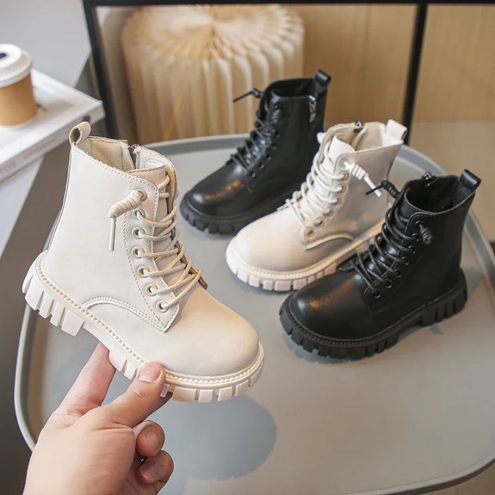 Spring%20Autumn%20Girls%20Ankle%20Boots%20Fashion%20School%20Kids%20Leather%20Boots%20Thick%20Bottom%20Non-slip%20Children's%20Platform%20Causal%20Boots%20Black%20-%20Image%203