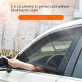 2pcs Car Rear Side Window Sunshade UV Protect Shield Mesh Prevent Mosquito Sunshine Privacy Protection Foldable Curtain. 