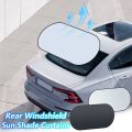 Car Sun Shade UV Protection Folding Auto Rear Window Sunshade Universal Automobile Back Window Sunshade.