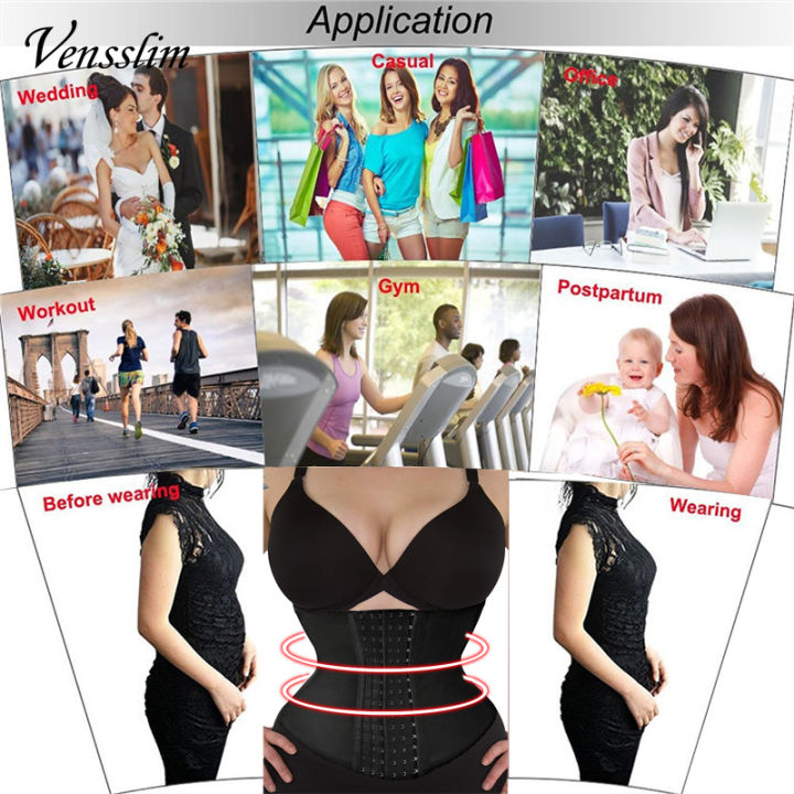 Plus%20Size%20Slimming%20Shapewear%20Women%20Dress%20Waist%20Trainer%20Body%20Shaper%20Underwear%20Modeling%20Belt%20Strap%20Tummy%20Trimmer%20Corset%20-%20Image%206
