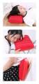 Inflatable Pillow Camping Travel Pillow Squared PVC Flocked Fabric Air Pillow for Camping Hiking. 