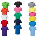 Customizeable 100% Polyester plain T Shirts. 